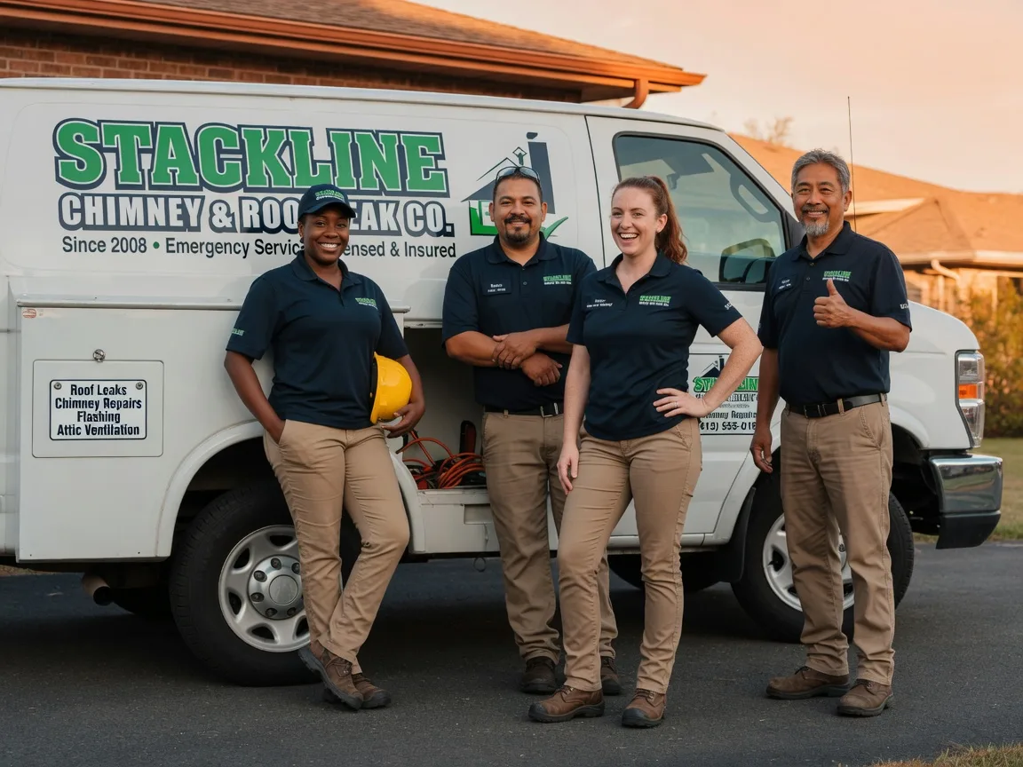Chimney flashing repair company in Montegut, LA